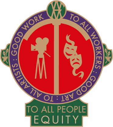 Equity performing arts and entertainment trade union logo